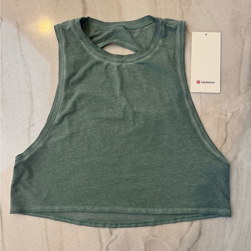 Lululemon Cut Back Tank Crop